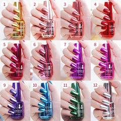 Vernis IMGDD Or métallique, manucure glamour, fini brillant durable