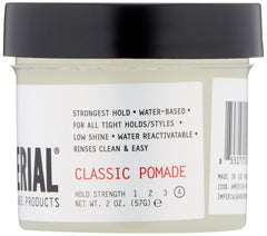 Pomade Imperial Barber Classique, application douce — contrôle ajustable selon l'humidité.