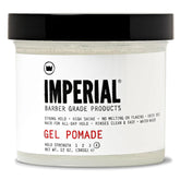 Imperial Gel Pomade bouteille 340 g offrant tenue durable et rinçage facile.