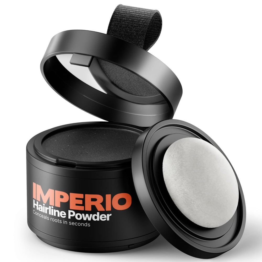 IMPERIO poudre pour racines: effet densifiant et naturel pour camoufler les racines.