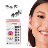 ImPRESS Falsies Groupes 12-14mm pour une pose rapide sans colle.