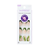 Ongles imPRESS No Glue Mani — ensemble complet, manucure sans colle prête à l'emploi.