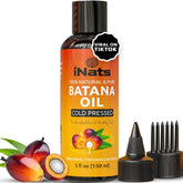 iNats Batana huile pure pour cheveux, soin nourrissant et croissance potentielle