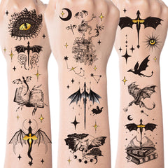 INCOK dragon Ailes Noires – ensemble prêt pour fêtes d'enfants.