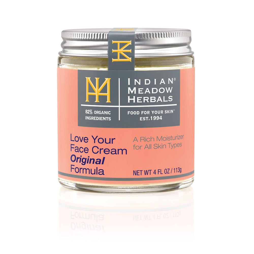 Indian Meadow Herbals Crème Visage dans un pot, hydratation quotidienne.