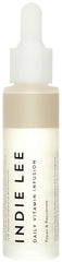 Indie Lee Daily Vitamin Infusion – bouteille, antioxydants pour peau éclatante.