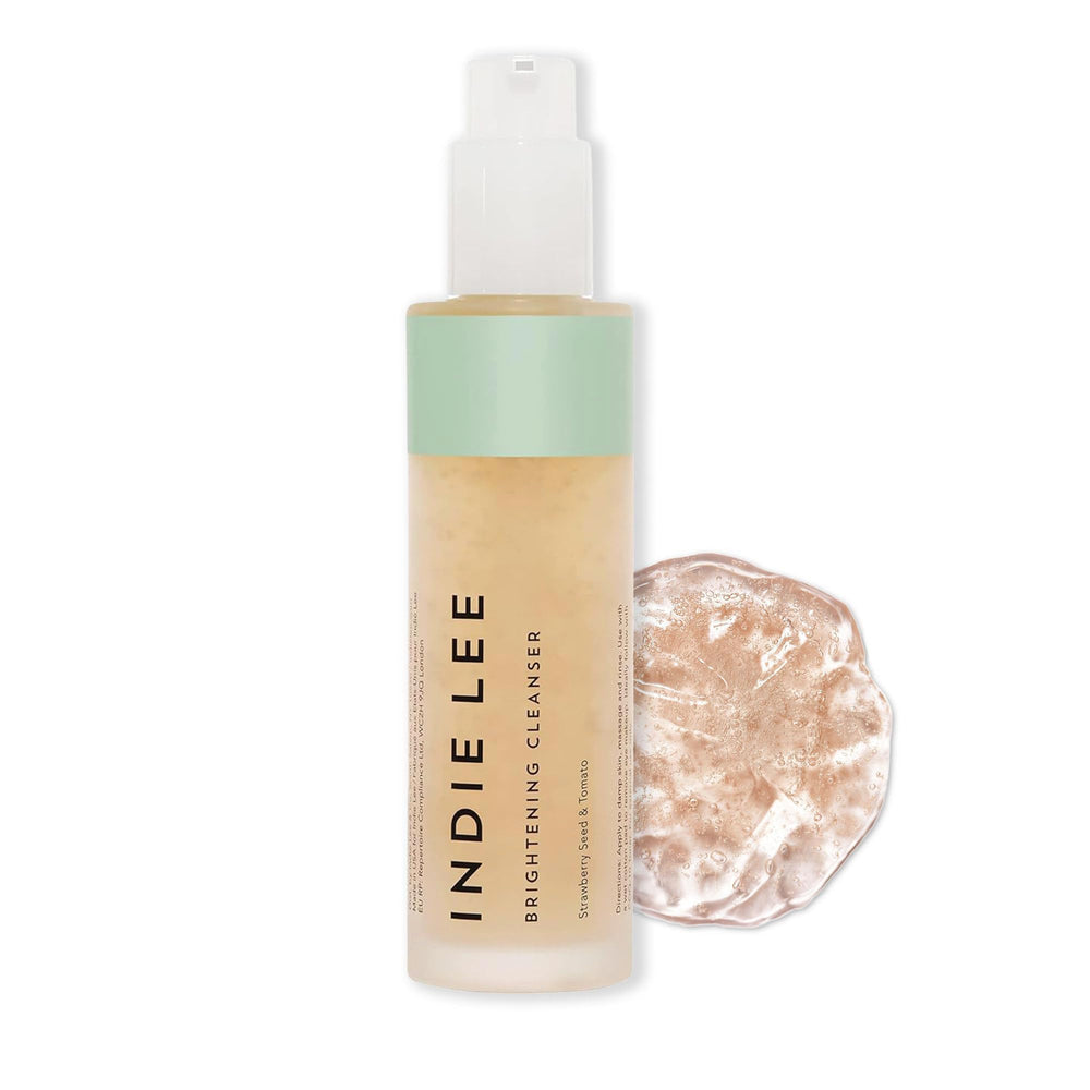 Indie Lee nettoyant visage brillant en bouteille pour hydratation et éclat
