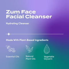 Indigo Wild Zum Face met en avant des ingrédients naturels coco et jojoba.