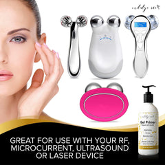 IndulgeMe Gel Conducteur avec acide hyaluronique hydrate et lisse.