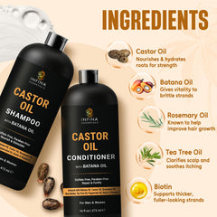 Infina Essentials biotine-cheveux densité: soutien léger des racines jusqu'aux pointes.