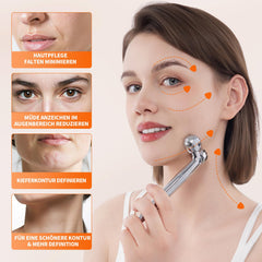 InfiniteRelax-design-ergonomique-rouleau, glisse fluide sur le visage et les yeux