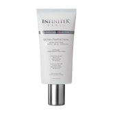 Infinitek Paris flacon ecran solaire visage SPF50 pour protection quotidienne.