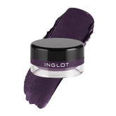 Inglot AMC Eyeliner Gel Étanche pour tracé net et couleur noire intense.