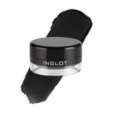 Inglot AMC Gel pour les yeux étanche à l'eau, application nette pour un regard durable.