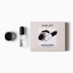 Ensemble Inglot Coffret : coffret élégant et pratique pour le maquillage des yeux.