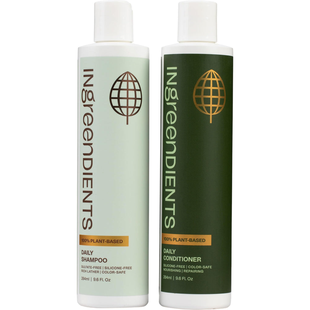 Shampoing Ingreendients non toxique en bouteille, nettoyage en douceur pour cheveux sains.