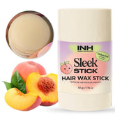 INH Hair Wax Sleek Stick in action for smooth, frizz-free styling on the go.