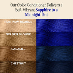 INH Royal Sapphire – masque capillaire, dépose pigment bleu et adoucit les cheveux.