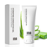 INIA Gel Conducteur Visage-bouteille: hydratation légère et agréable pour la peau.