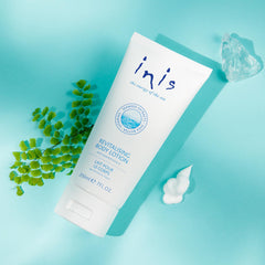 Inis l'Énergie de la Mer, texture-creme-hydratante, absorption rapide et peau satinée.