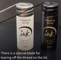 Ink Permanent fil avec cutter intégré facilite la longueur du fil.