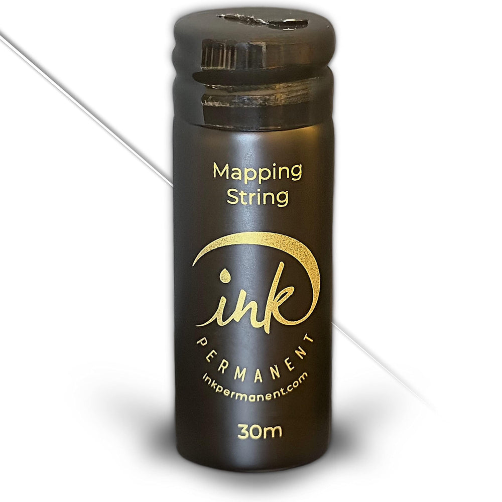 Ink Permanent fil de traçage sourcils noir pour repères nets lors du PMU.