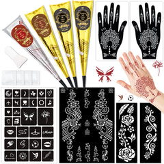 Kit InkForge tatouages temporaires prêt à l’emploi, emballage clair pour démarrer rapidement