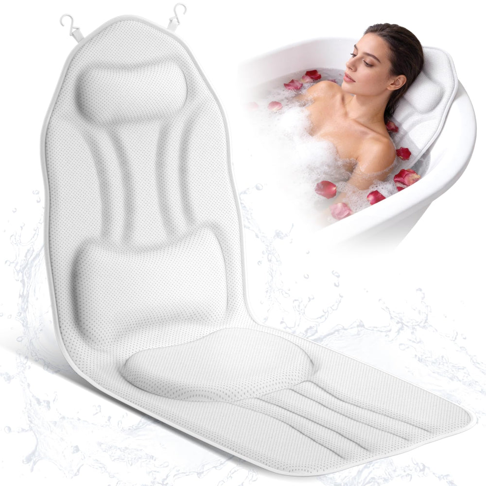 Coussin INKNOW pour bain corps entier, confort supérieur lors de la détente.