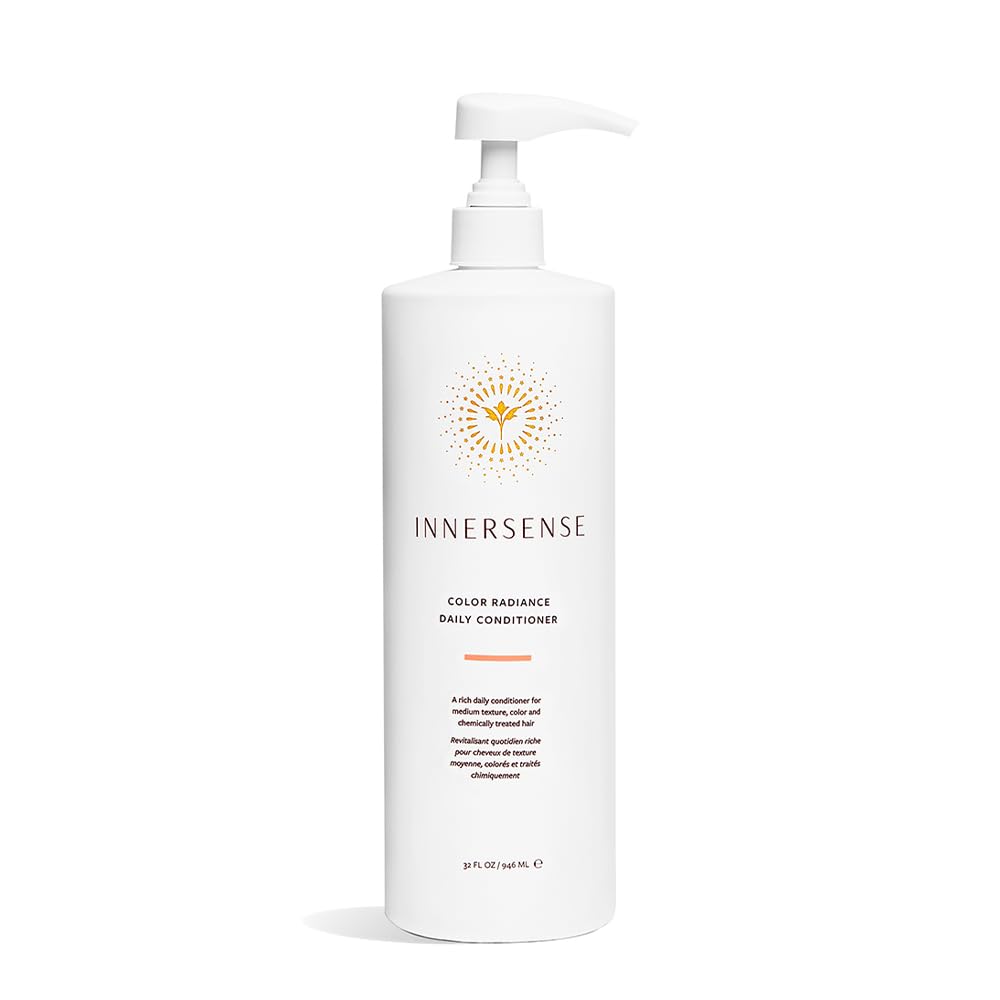 INNERSENSE Bouteille 32oz pour soin quotidien des cheveux colorés.