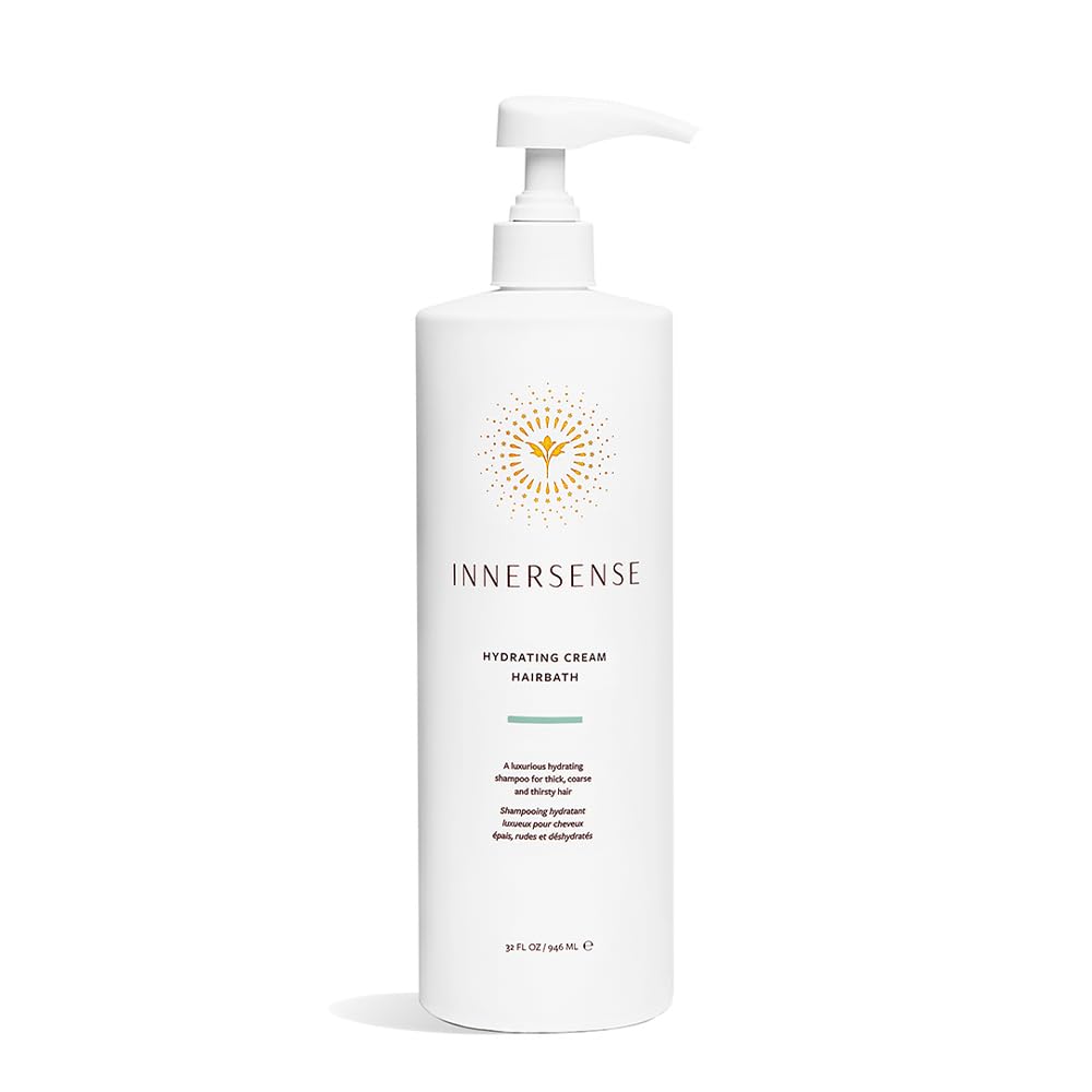 INNERSENSE Hydrating Shampoo: bouteille 32oz, hydratation durable pour cheveux épais