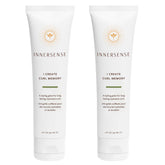 INNERSENSE I Create Curl Memory Gel jar closeup showing hydrating texture for defined curls
