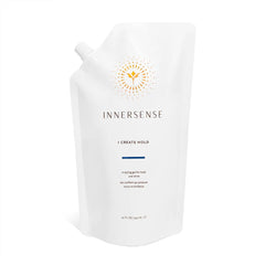 INNERSENSE I Create Hold Gel: bouteille visible, maintien naturel pour boucles définies et brillantes.