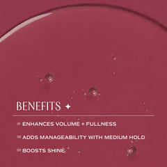 INNERSENSE I Create Volume ingrédients miel et aloe pour soin nourrissant.