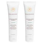 INNERSENSE Hydrating Cream Hairbath bottle promotes moisture for dry scalp
