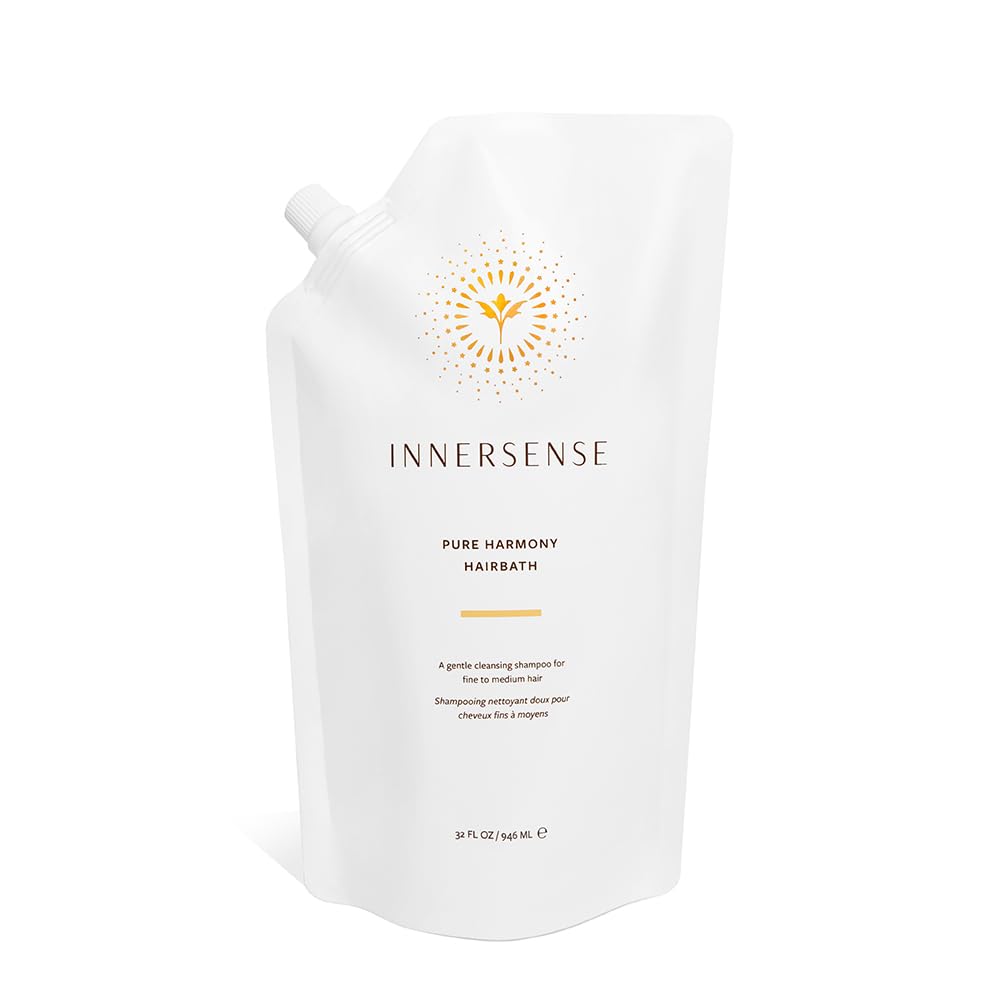 INNERSENSE Shampoing Hairbath, bouteille-pure-harmonie: nettoyage doux et éclat naturel.