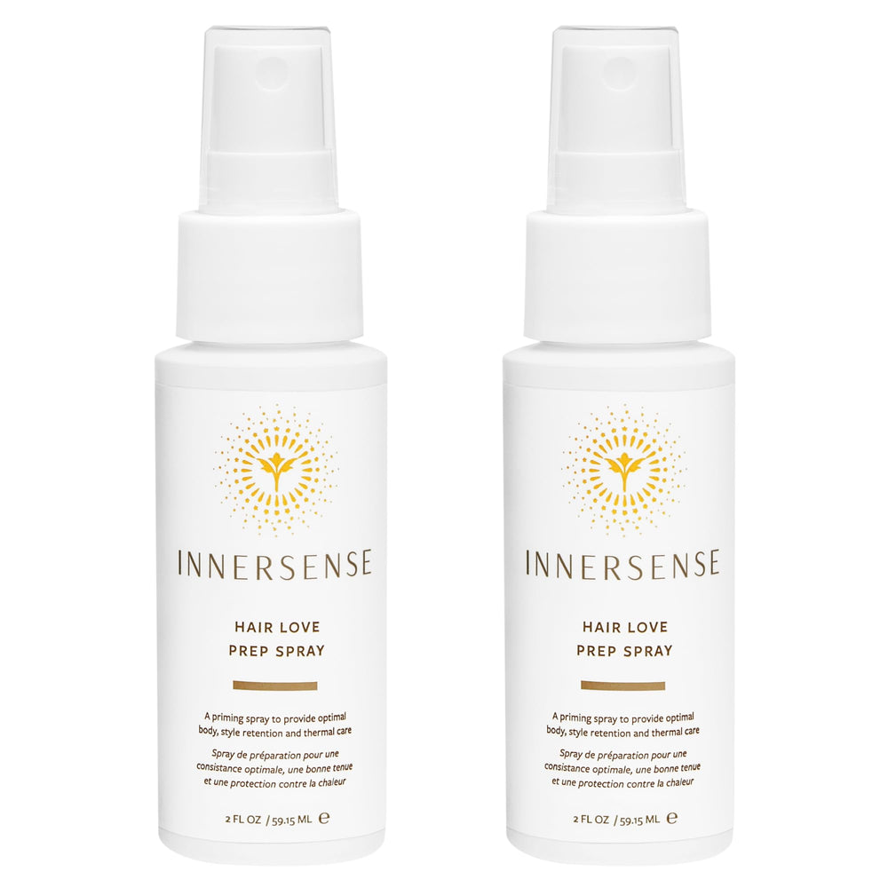 INNERSENSE Spray Préparateur, bouteille-pour, application fluide et tenue renforcée lors du coiffage