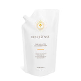 Soin quotidien INNERSENSE – la bouteille transparente met en valeur la texture légère et hydratante.