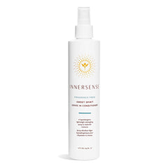 INNERSENSE Sweet Spirit : bouteille de soin sans rinçage facilitant le démêlage et l'hydratation.