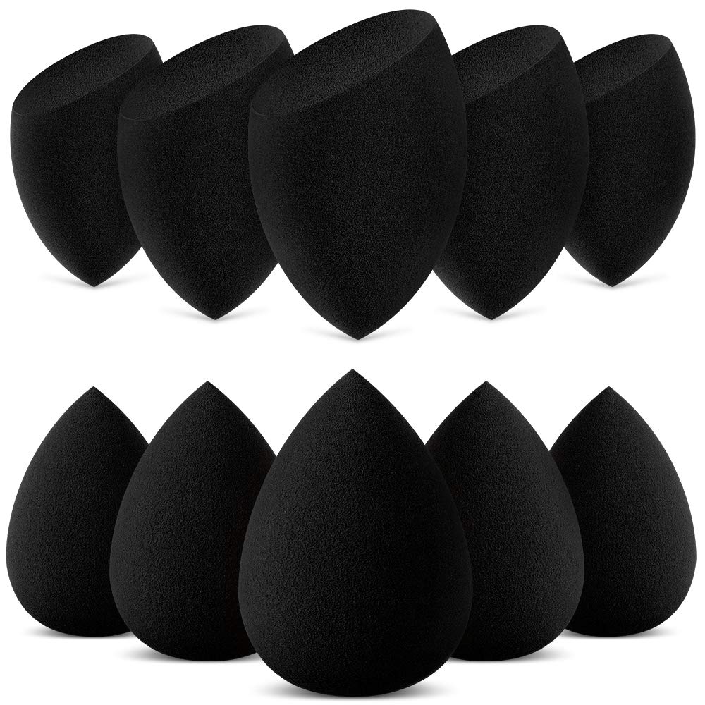InnoGear éponge maquillage, ensemble 10 pièces prêt pour le voyage.
