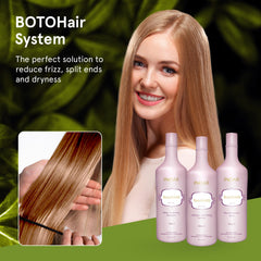 INOAR BotoHair Système lissage collagène pour lisser et ajouter de la brillance