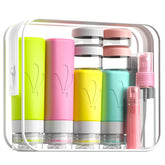 INSFIT ensemble-bouteilles-voyage-17-pieces pratique pour voyage sans fuite