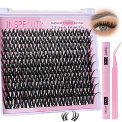 INSPEAUTY Flora Lash Clusters longueurs 10-18 mm pour un volume naturel