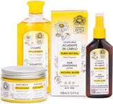 Intea Camomille, lotion éclaircissante pour cheveux, éclaircit les mèches en douceur pour un blond naturel.