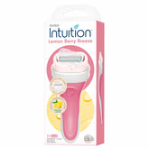 INTUITION Rasoir Citron Baies Brise pour un rasage sans crème et parfum frais.
