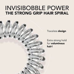 Invisibobble usage-sport-attaches-cheveux spirale transparente, tenue fiable pendant l effort.