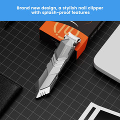 INXEN coupe-ongles design ergonomique, prise en main sûre et anti-glisse.