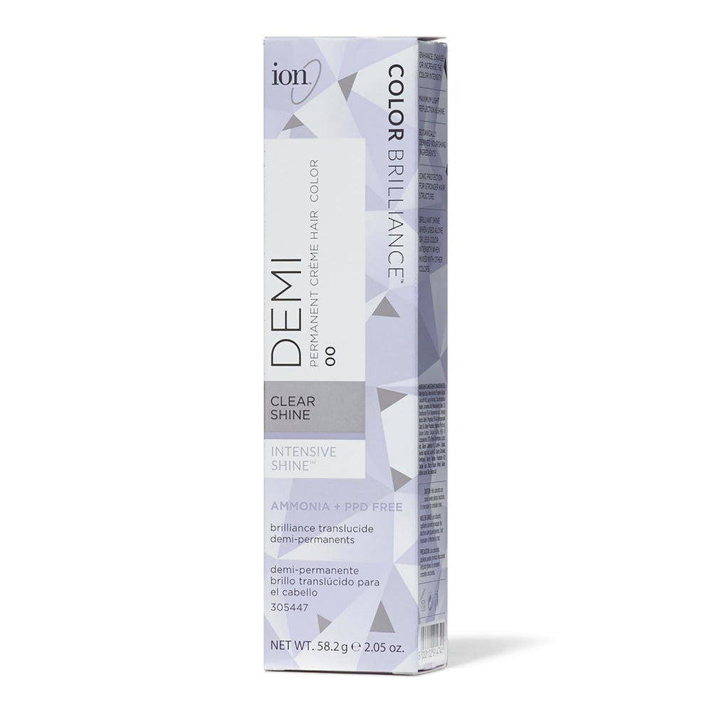 Ion 00 Clear crème colorante, bouteille prête à l'emploi, couleur durable et sans ammoniaque.