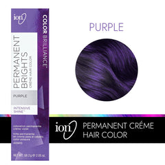 Ion Brights Crème Color Violet – applicateur précis pour une application uniforme