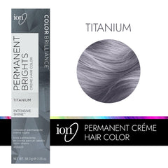 Ion Coloration Crème Cheveux—idéale sur cheveux prééclaircis pour intensifier la teinte.