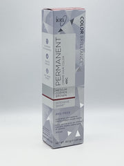 Ion Coloration Permanente Crème 4RC — Cuivre moyen, couverture grise à 100 %, couleur durable.